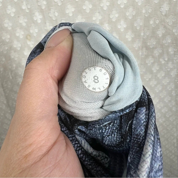 Lululemon Blue Jungle Alpine Wunder Under High Rise Leggings - Picture 5 of 5